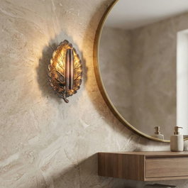 Opviq Lámpara de Pared de Cobre